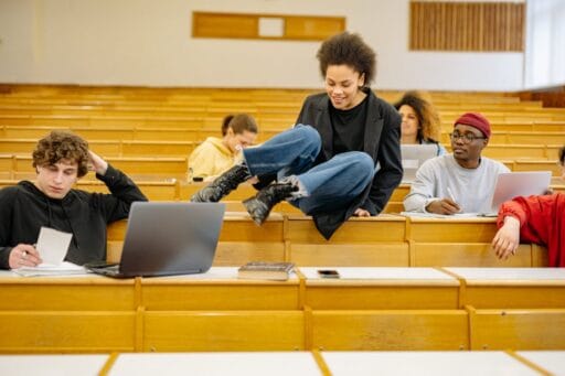 Captions for college life moments
