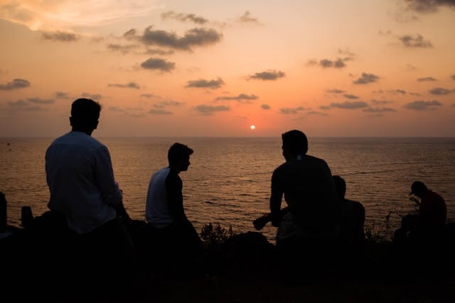 Captions for sunset in goa that turn every golden hour into a magical memory
