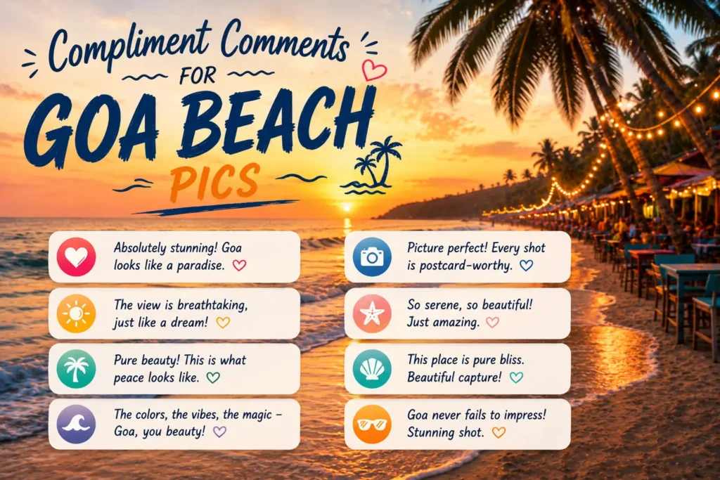 Compliment comments for goa beach pics 1 Compliment comments for goa beach pics