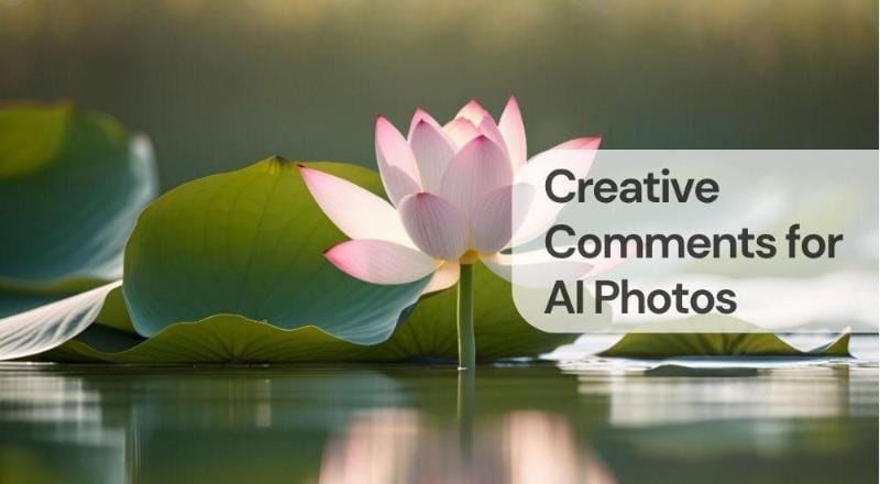 Creative comments for ai photos Creative comments for ai photos