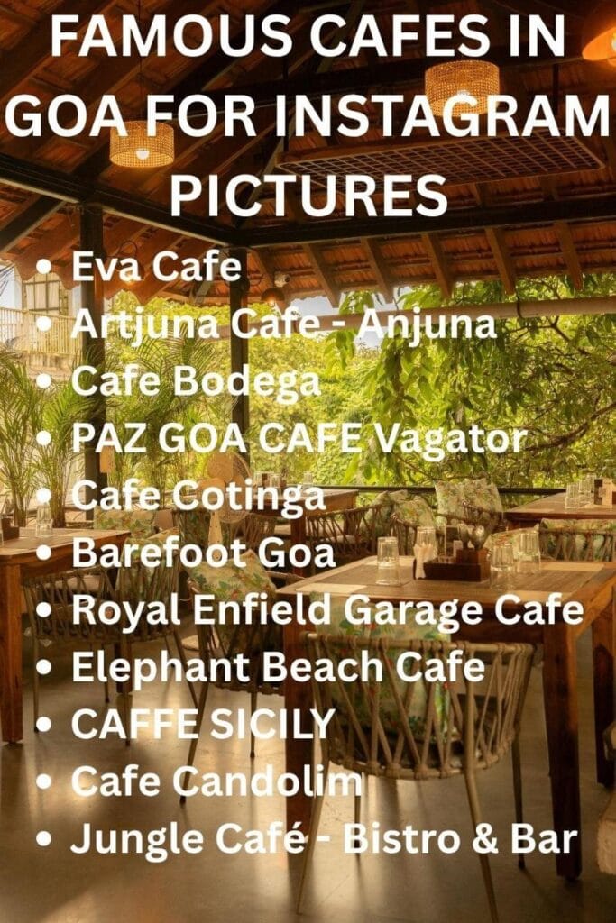 Famous cafes in goa Famous cafes in goa