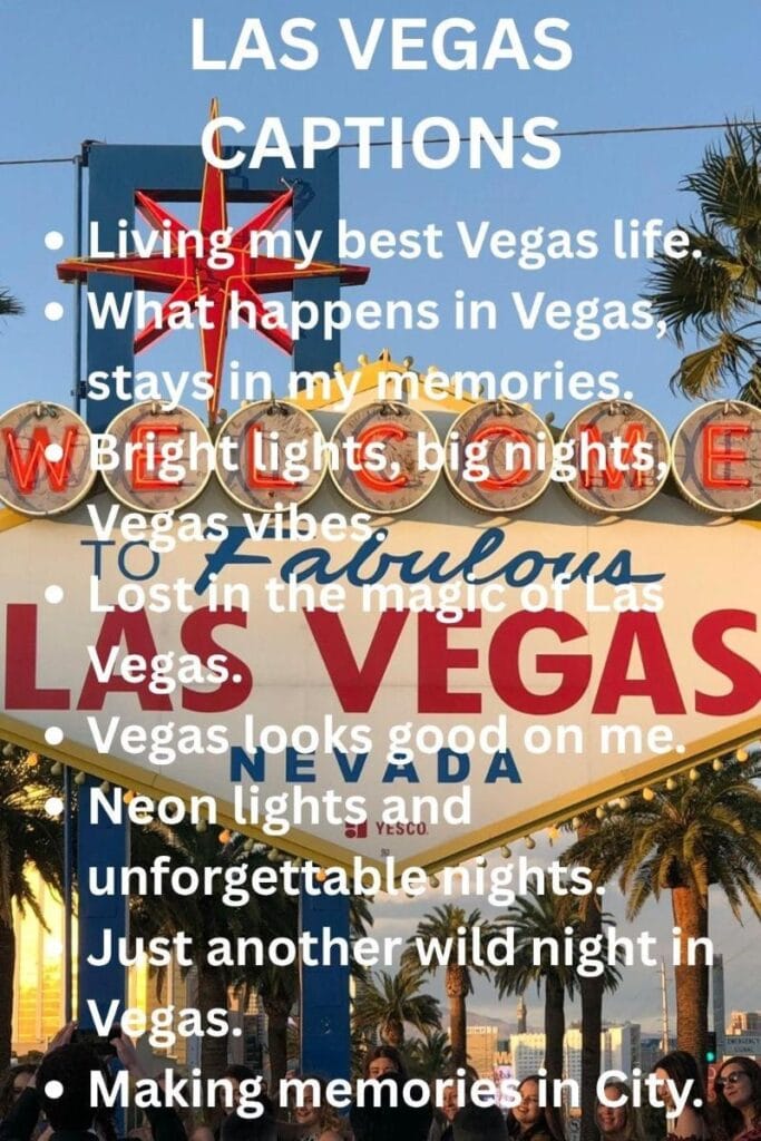 Las vegas captions Las vegas captions