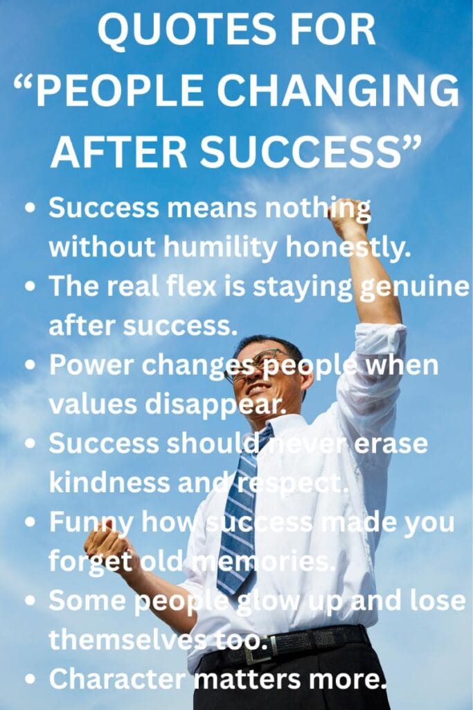 Quotes for people after success Quotes for people after success