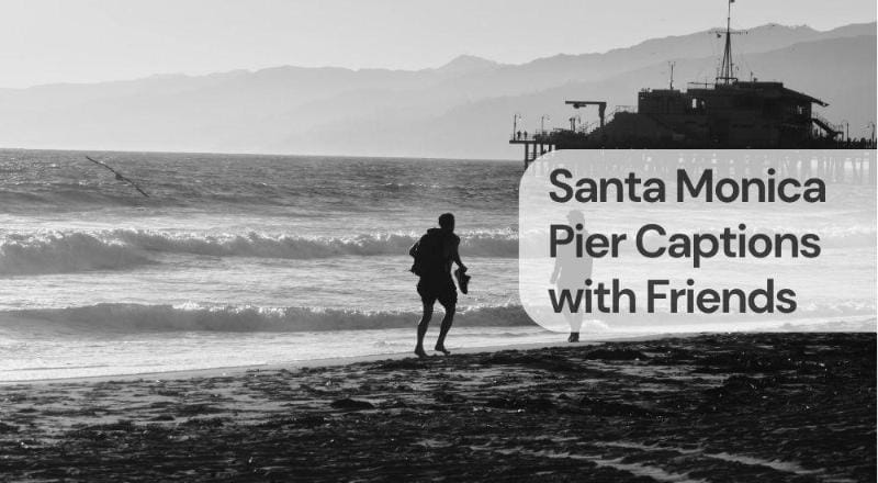 Santa monica pier captions with friends Santa monica pier captions with friends