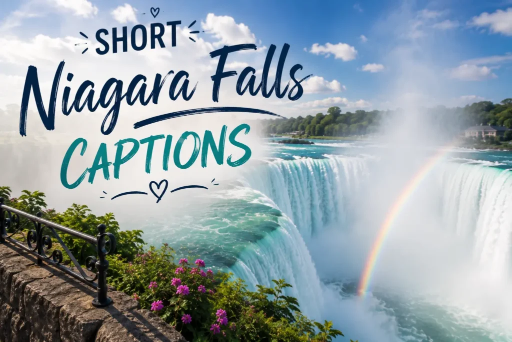 Short niagara falls captions 1 Short niagara falls captions