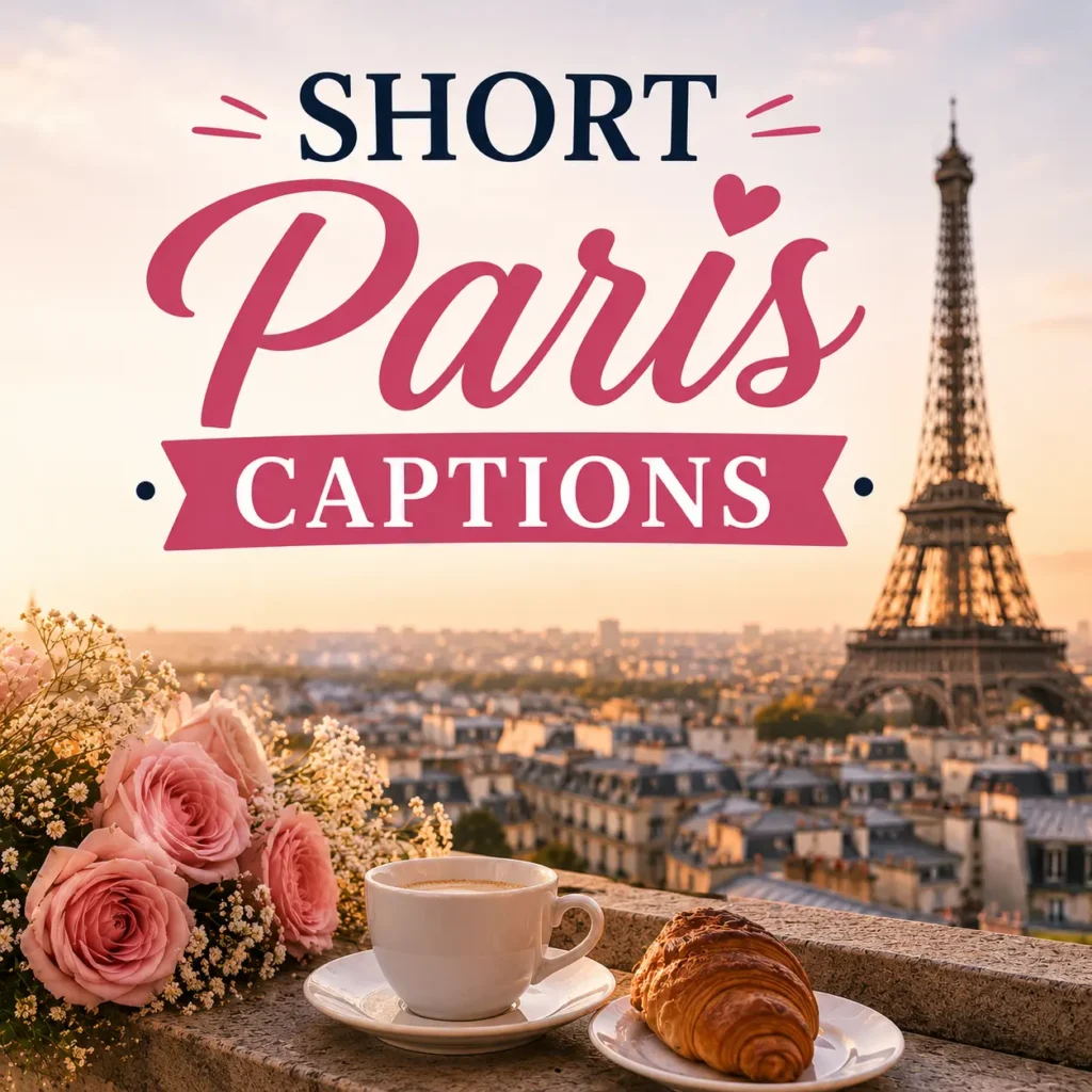 Short paris captions