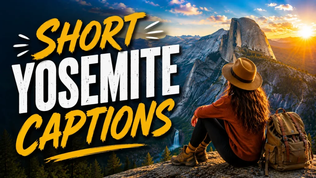 Short yosemite captions