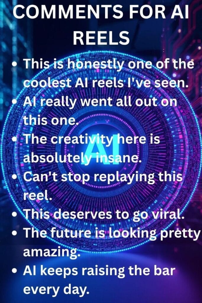 Top comments for ai reels Top comments for ai reels