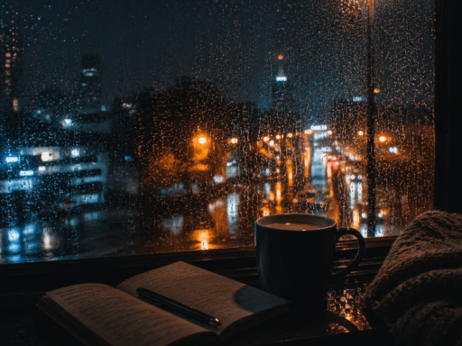 198+ best rainy night captions for instagram (aesthetic, cozy & reflective)