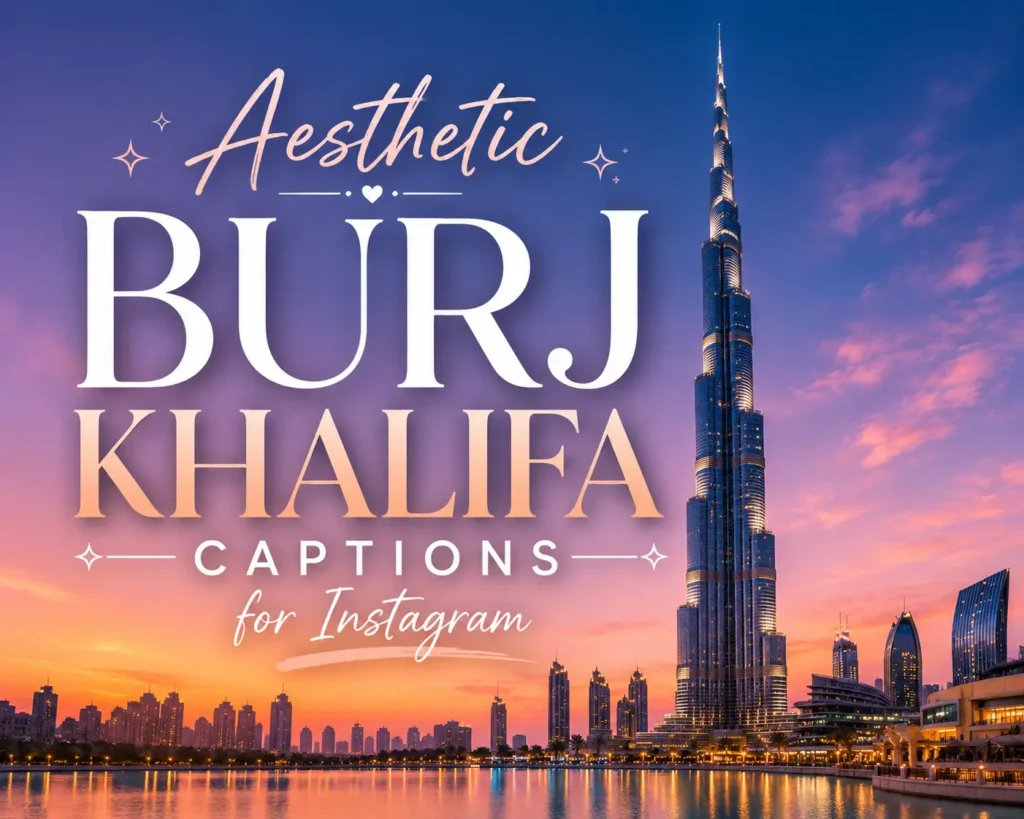 Aesthetic burj khalifa captions for instagram Aesthetic burj khalifa captions for instagram