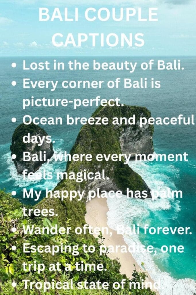 Bali couple ig captions Bali couple ig captions