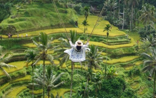 Bali swing captions for instagram