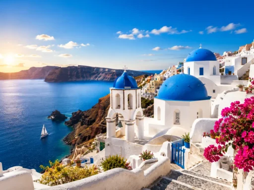 Best greece vacation captions