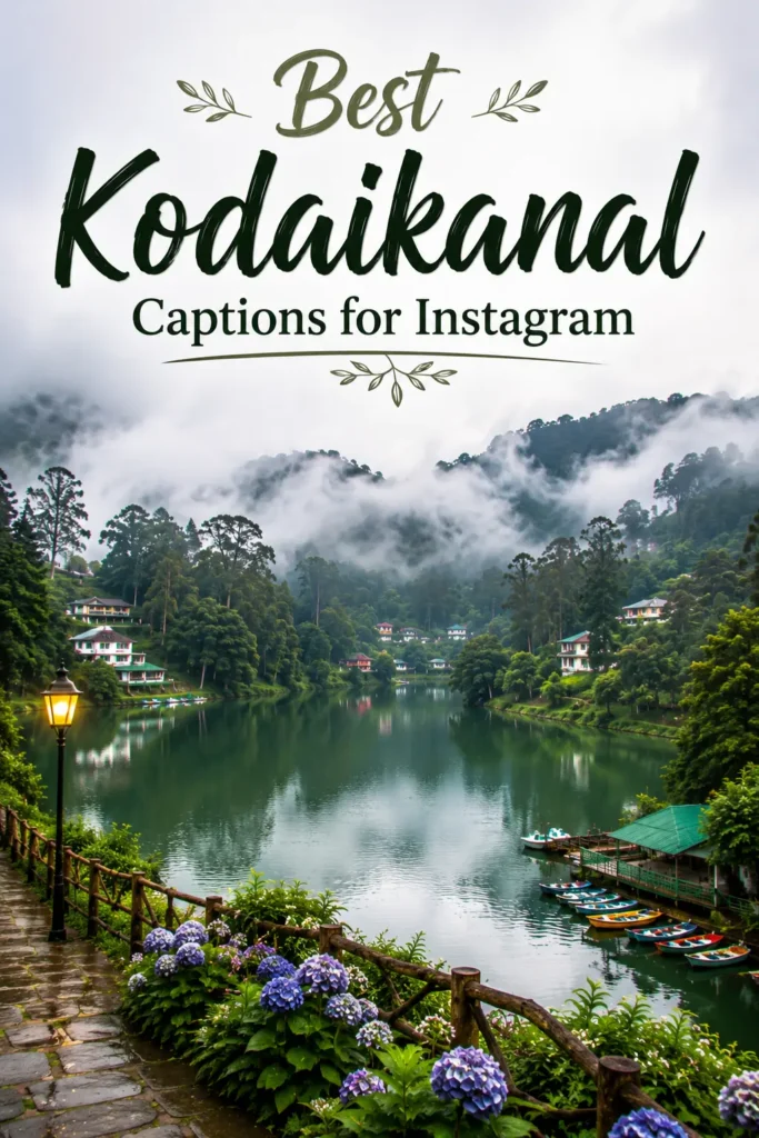 Best kodaikanal captions for instagram Best kodaikanal captions for instagram