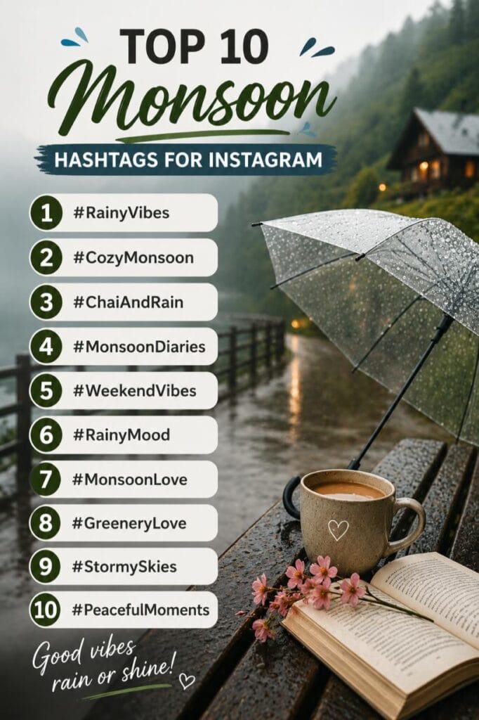 Best monsoon hashtags instagram Best monsoon hashtags instagram