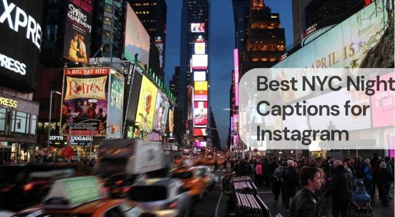 Best nyc night captions for instagram Best nyc night captions for instagram