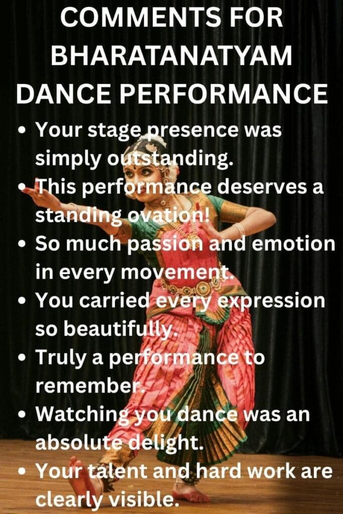 Bharatanatyam comments Bharatanatyam comments