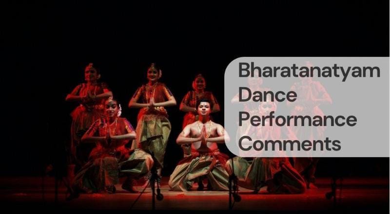 Bharatanatyam dance performance comments Bharatanatyam dance performance comments