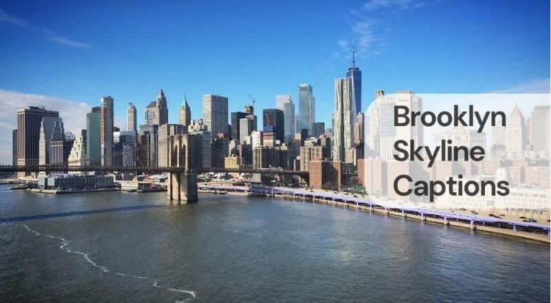 Brooklyn skyline captions Brooklyn skyline captions