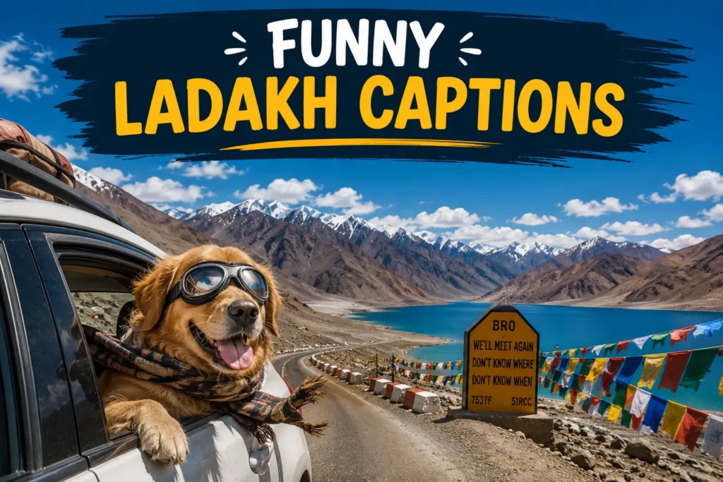 Funny ladakh captions 1 Funny ladakh captions