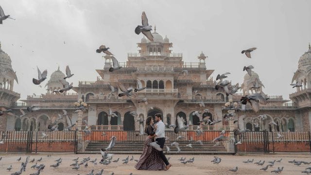 Honeymoon in jaipur captions