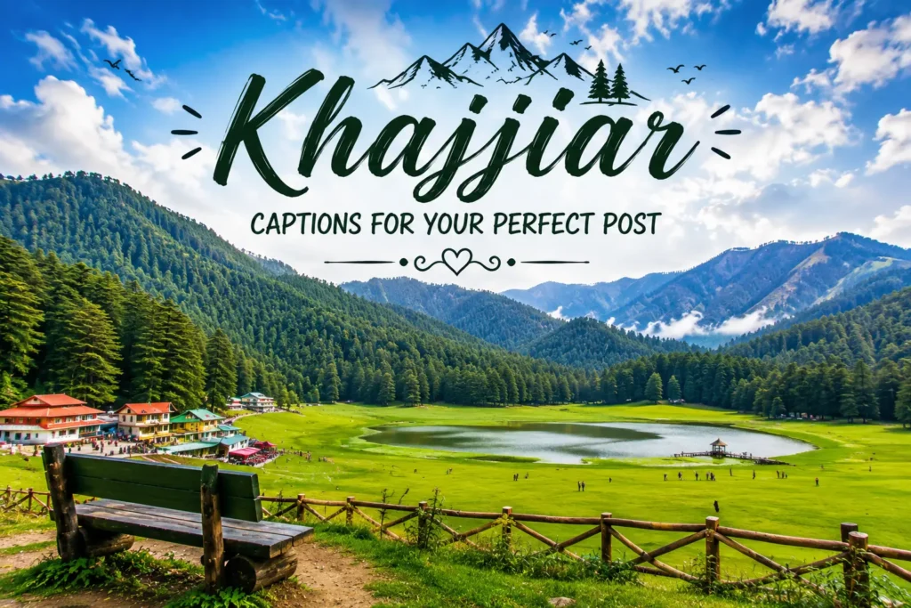 Khajjiar captions Khajjiar captions