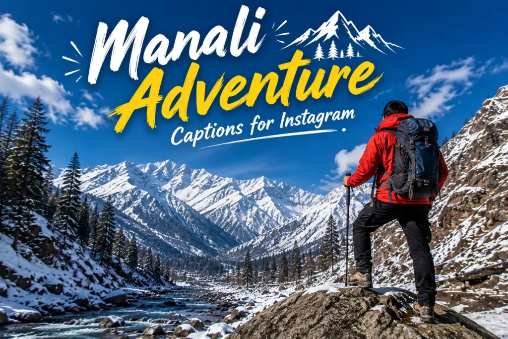 Manali adventure captions for instagram 1 Manali adventure captions for instagram