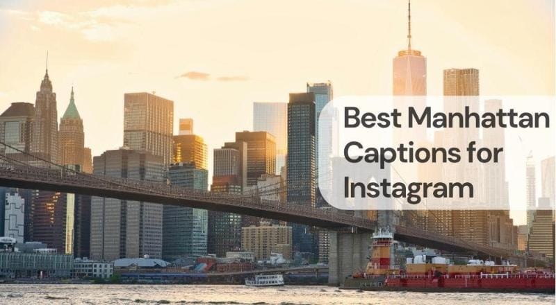 Manhattan captions for instagram Manhattan captions for instagram