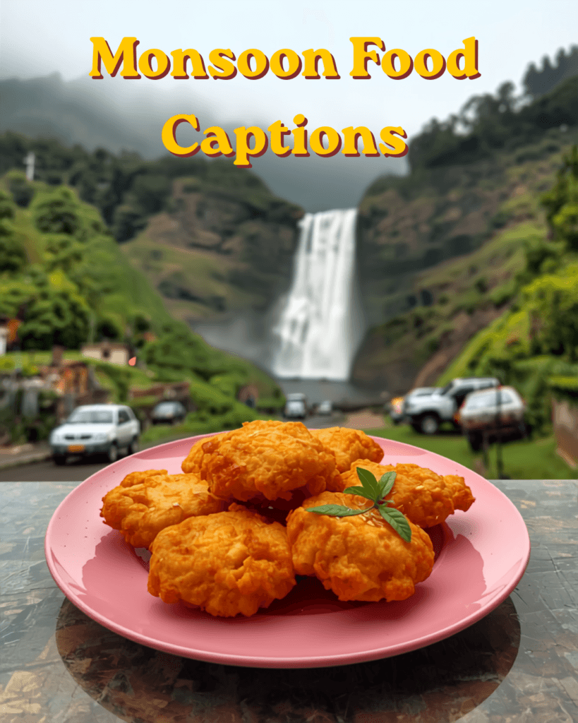 Monsoon food captions 1 Monsoon food captions