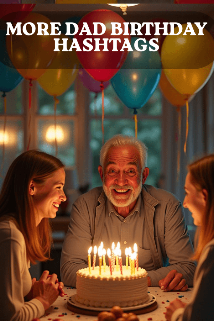 More dad birthday hashtags 1 More dad birthday hashtags