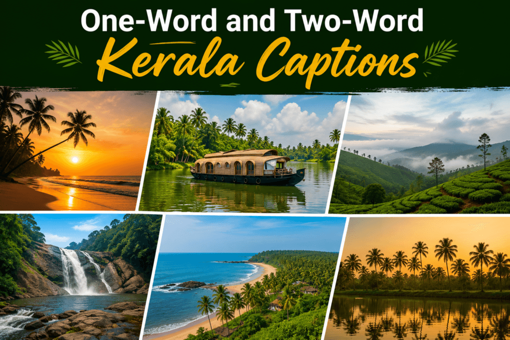 One word and two word kerala captions 1 One word and two word kerala captions