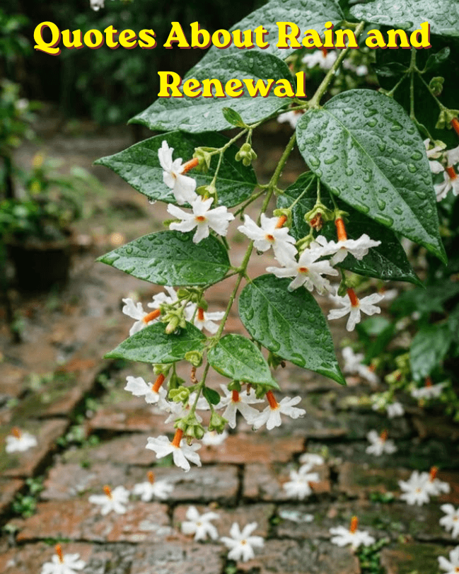 Quotes about rain and renewal 1 Quotes about rain and renewal
