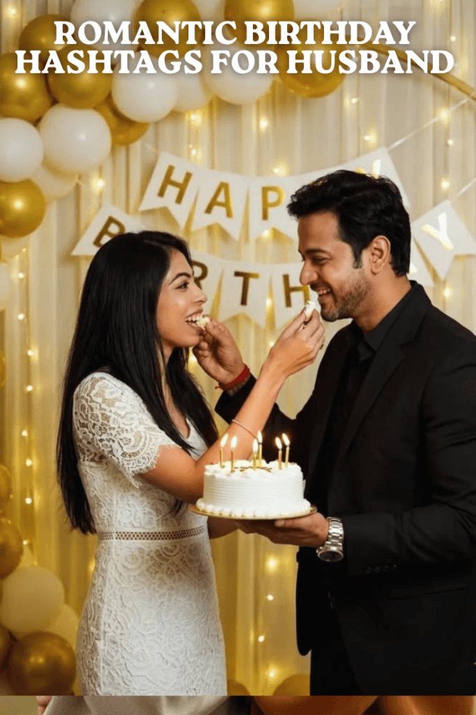 Romantic birthday hashtags for husband 1 Romantic birthday hashtags for husband