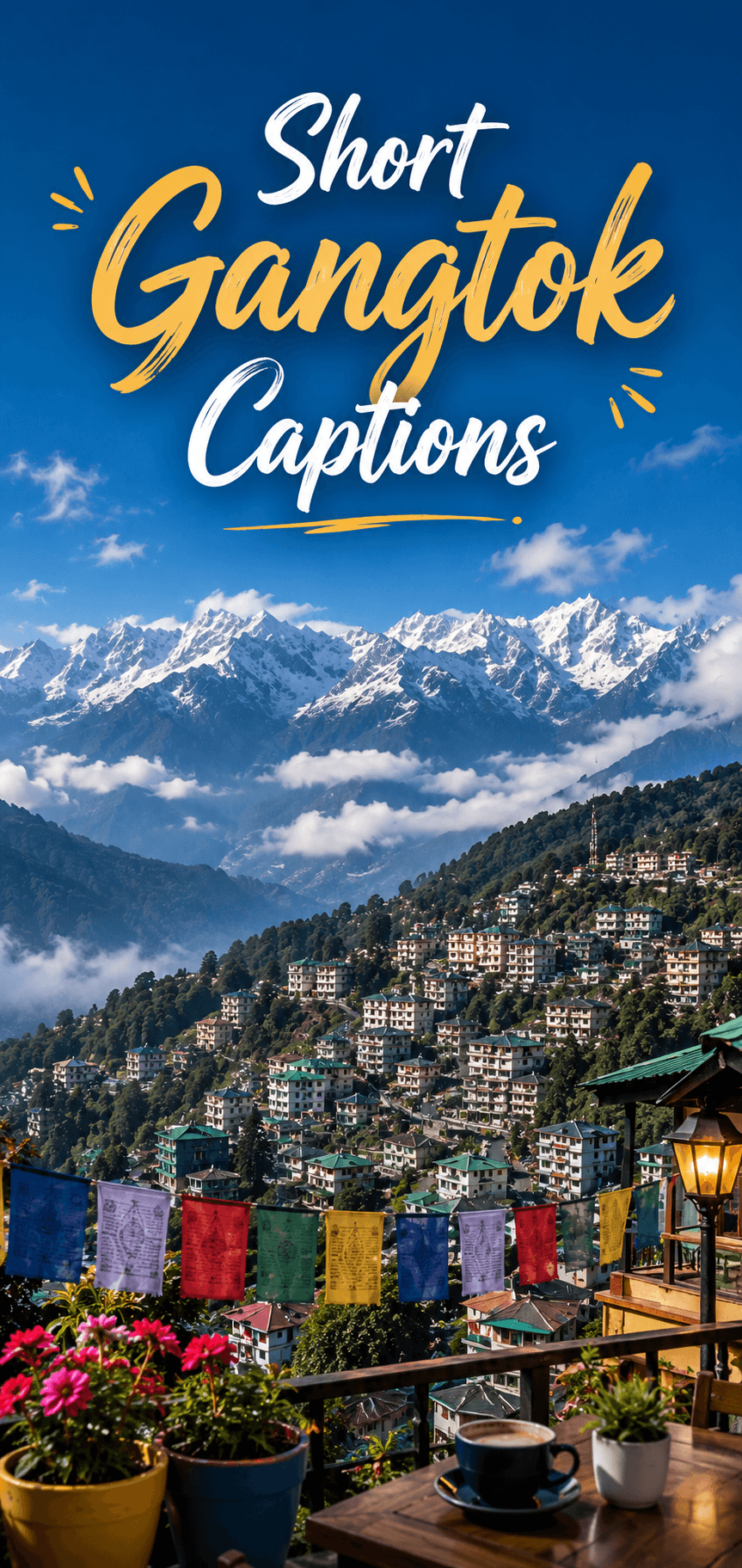 Short gangtok captions