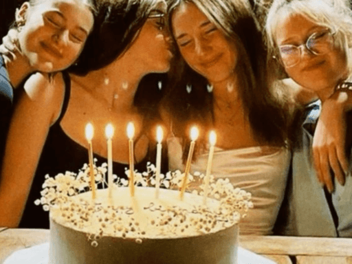 Sister birthday cake and party hashtagsv