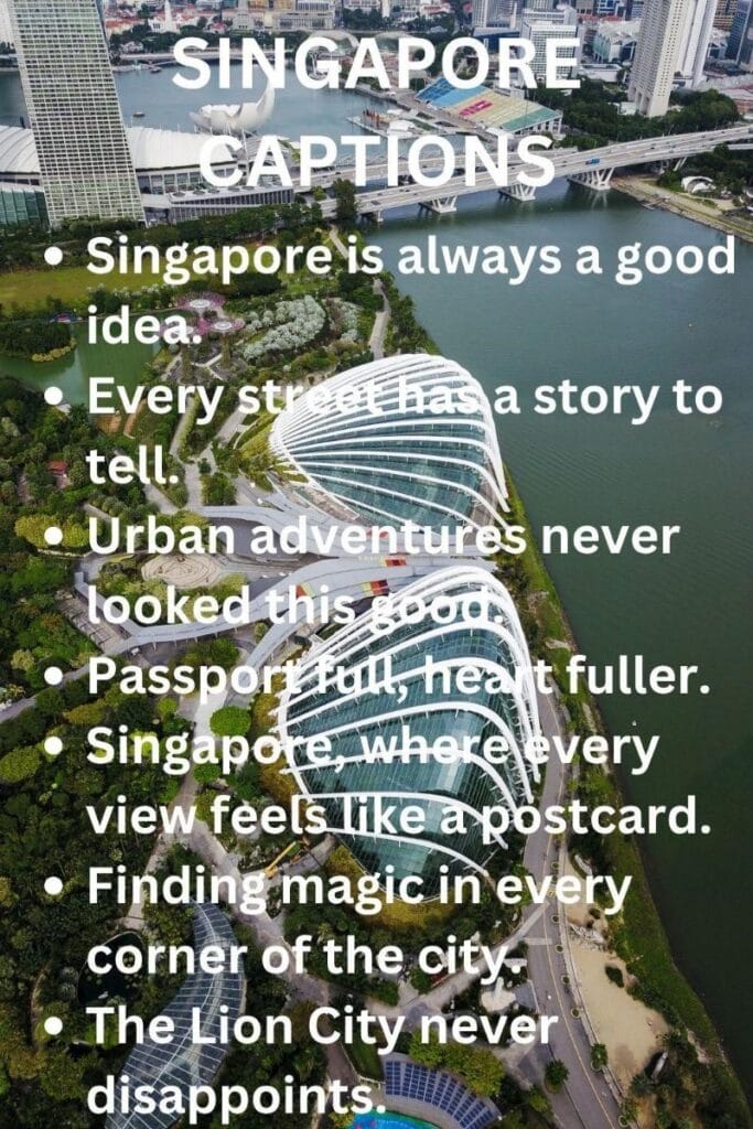 Top singapore captions Top singapore captions