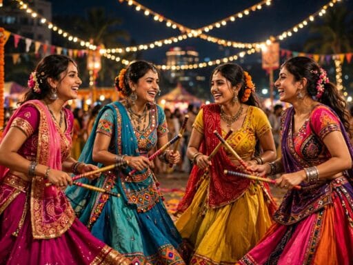 140+ best garba captions for instagram