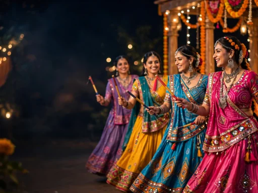 140+ best navratri captions for instagram (2026)