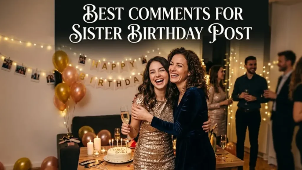 Best comments for sister birthday post Best comments for sister birthday post