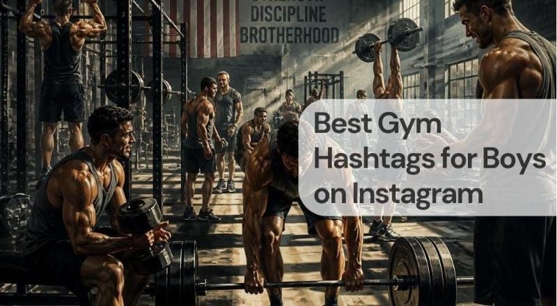 Best gym hashtags for boys on instagram