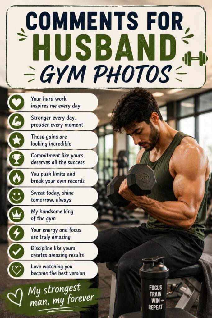 Comments on husband gym photos Comments on husband gym photos