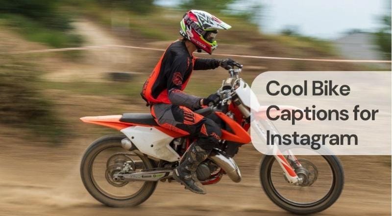 Cool bike captions for instagram