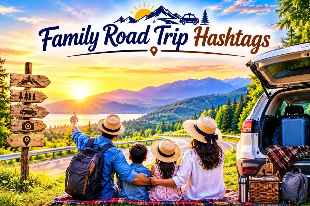 Family road trip hashtags Family road trip hashtags