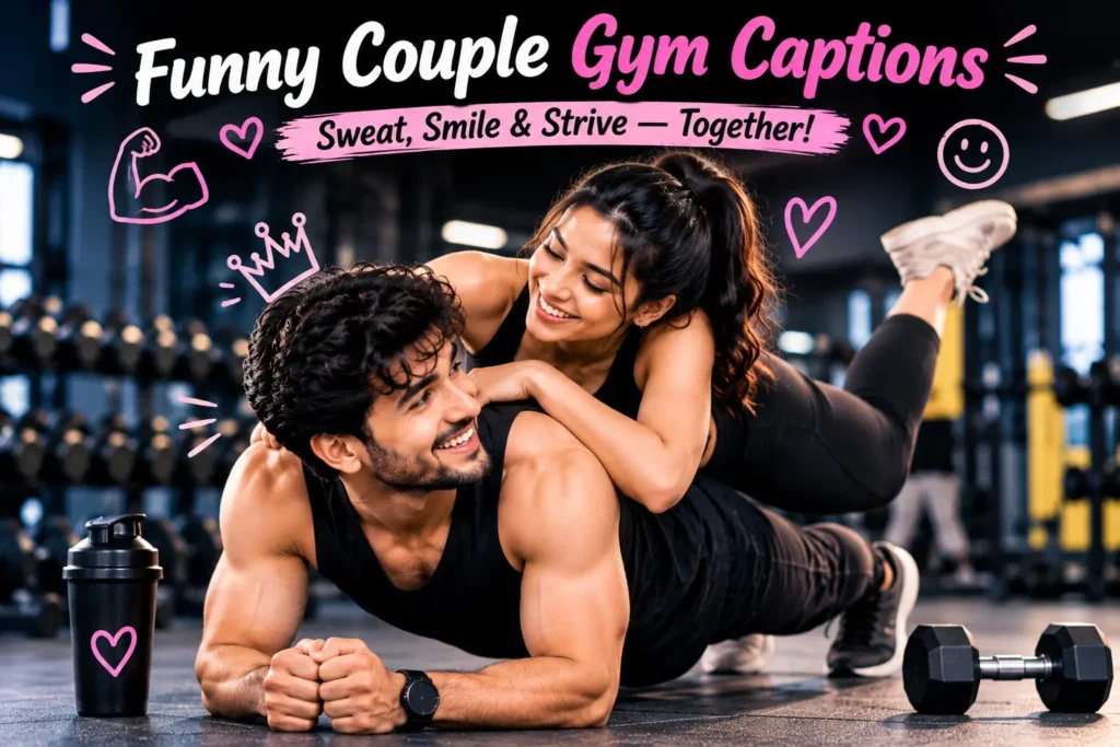 Funny couple gym captions for instagram Funny couple gym captions for instagram