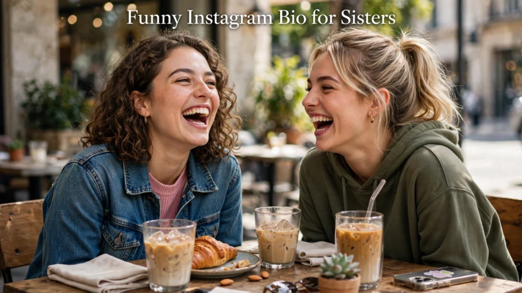 Funny instagram bio for sisters Funny instagram bio for sisters