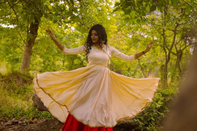 Lehenga captions for girls