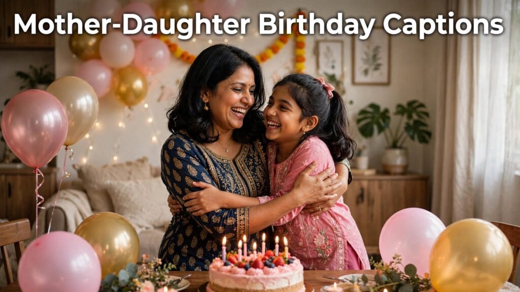 Mother daughter birthday captions Mother daughter birthday captions