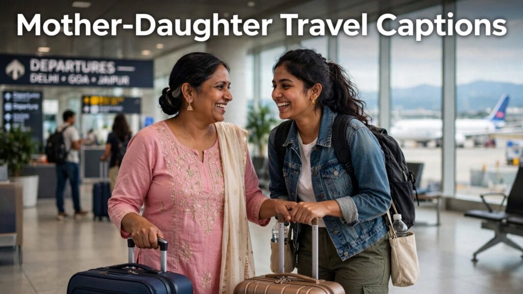 Mother daughter travel captions Mother daughter travel captions