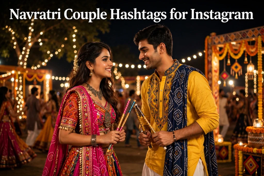 Navratri couple hashtags for instagram Navratri couple hashtags for instagram