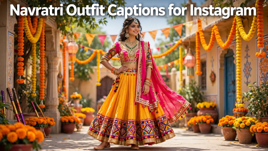 Navratri outfit captions for instagram Navratri outfit captions for instagram